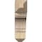 Ekena Millwork Merced Craftsman Rough Sawn Bracket, Douglas Fir, 6"W x 22"D x 22"H BKT06X22X22MRC04RDF - alternate 4